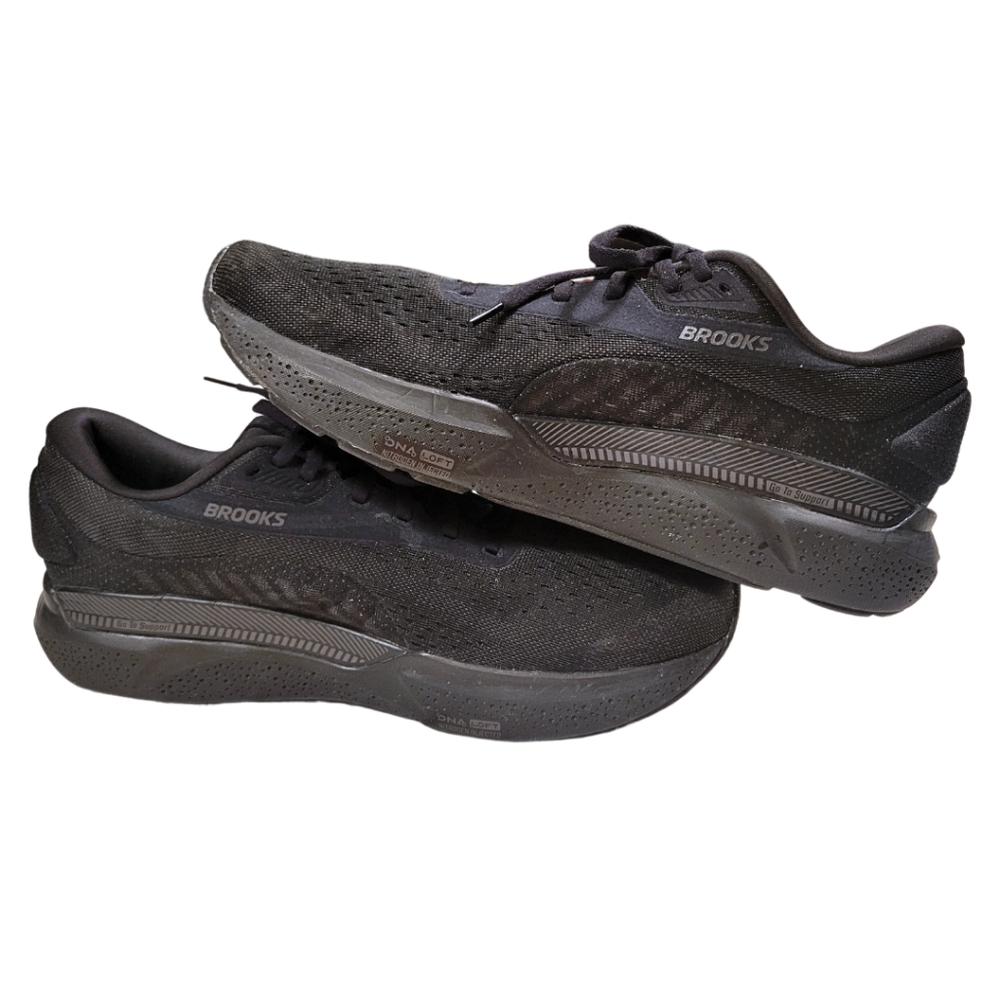 Brooks Adrenaline GTS 24 Running Shoes Men Size 13 020 Black Ebony Athletic - Picture 4 of 7